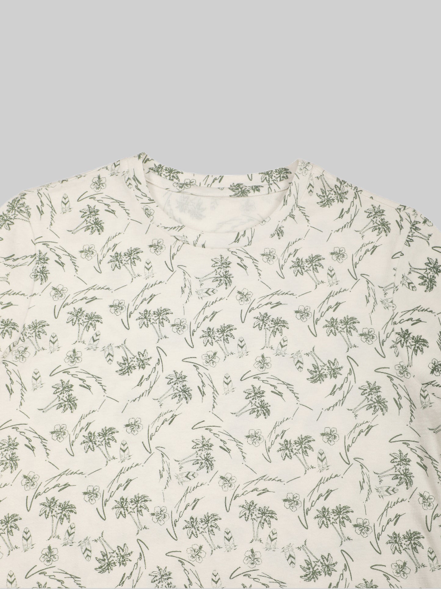 Green Print Boy T-Shirt