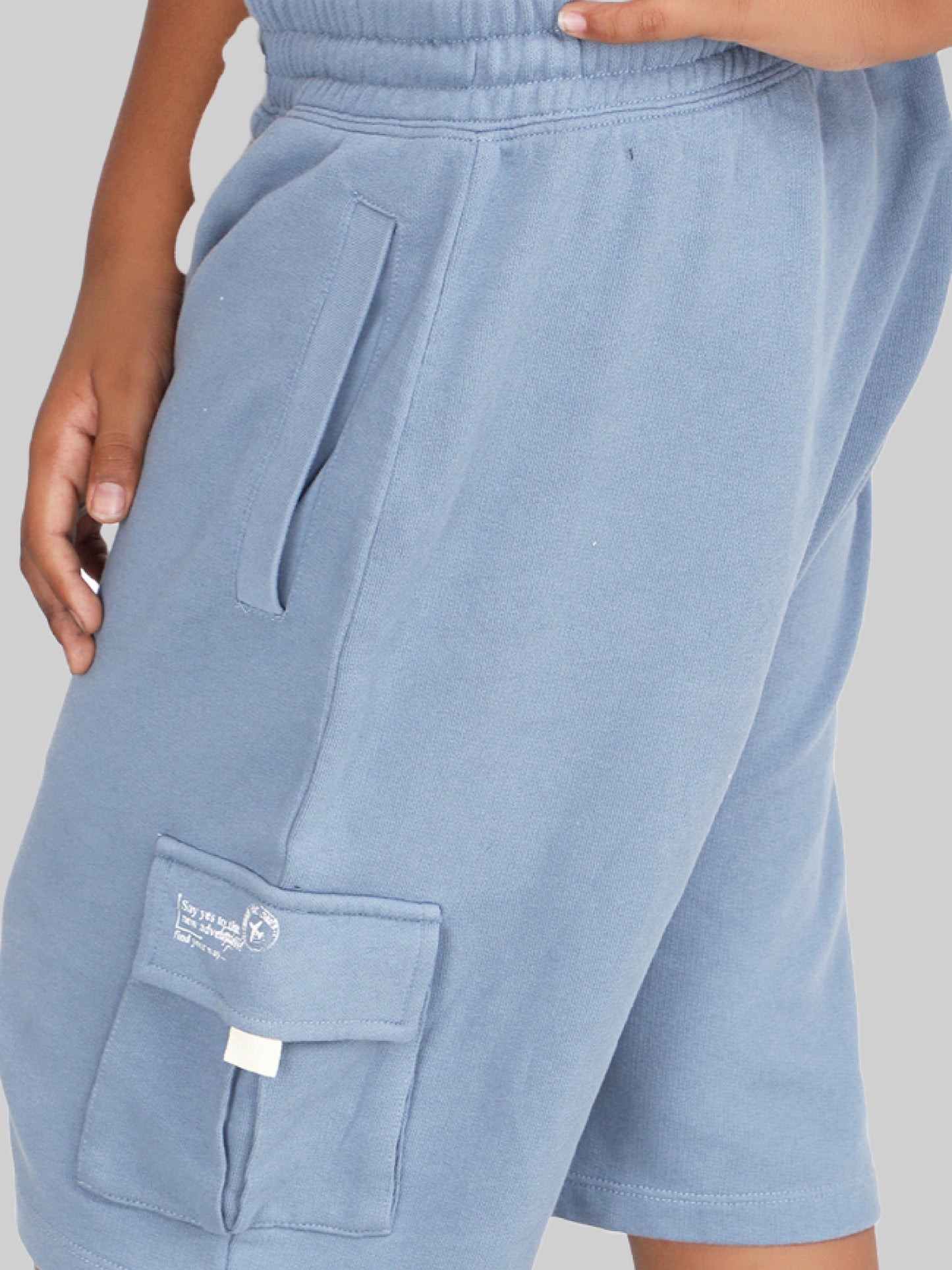Blue Boys Bermuda Shorts
