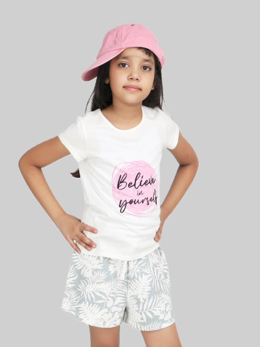 Believe In Yourself Girls T-Shirt